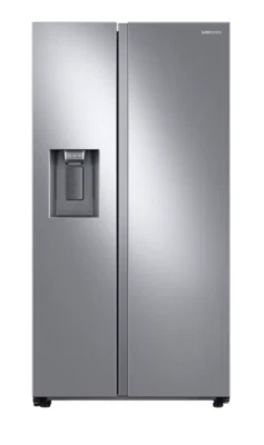 Samsung 27.4 Cu. Ft. 36 In. Freestanding Side by Side Refrigerator - RS27T5200SR - Image 1 of 4