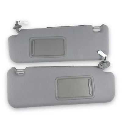 Par de parasol gris para conductor y pasajero Toyota Prius 2004-2009 Foto 1 de 4
