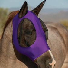 Fit Horse Size Professional Comfort Lycra Fly Flying Mask with Mesh Eyes & Ears