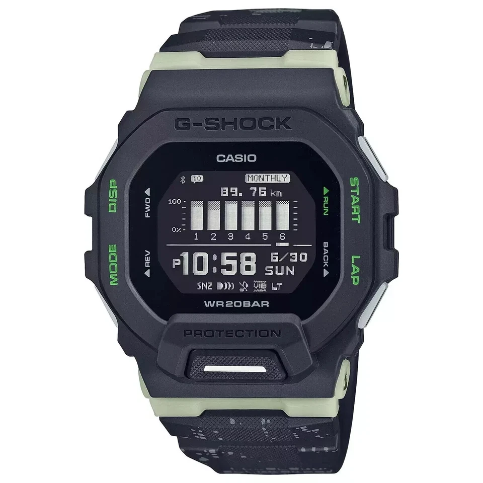 Reloj deportivo digital de cuarzo para hombre Casio G-Shock GBD-200LM-1 4549526351891 Foto 1 de 1