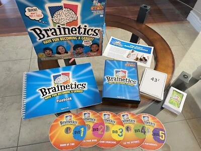 Brainetics Math And Memory For Ages 9-99. The Brainetics Complete Set - Image 1 of 4