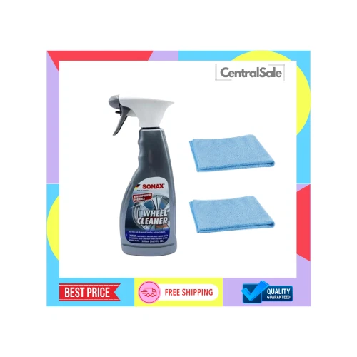 Sonax Wheel Cleaner Full Effect 500ml + 2 Free Towels FREE SHIPPING - Image 1 of 1