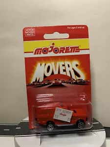 Majorette Movers #240 Range Rover Fire Dept. District 3 Red w/o Ladder 1:60 NIP - Picture 1 of 21