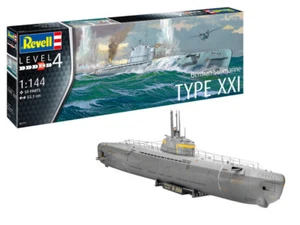 U-Boot German Submarine Type XXI 1:144 U-3504 - Revell 05177 WWII Modell Uboot - Picture 1 of 1