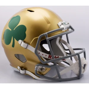 NOTRE DAME FIGHTING IRISH NCAA Riddell SPEED Full Size Replica Football Helmet - Picture 1 of 3