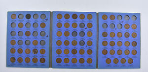Partial Set 1909-1940 Lincoln Wheat Cent Album - Early Dates Collection *664