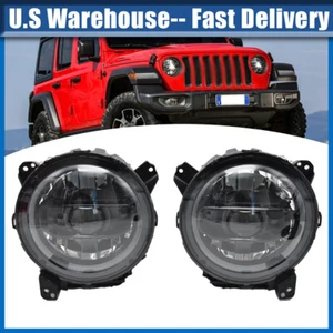 Faro LED haz alto/bajo para Jeep Wrangler JL 2018-2024 Gladiator JT 2020-2024 - Imagen 1 de 10