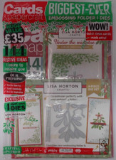 Simply Cards & Papercraft magazine #250 2023 250th Issue + Biggest Folder & Dies