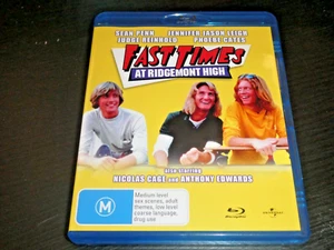 Fast Times at Ridgemont High Rare Australian Issue Blu-ray Region B Like New - Picture 1 of 2