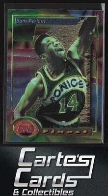 Sam Perkins 1993-94 Topps Finest #186 Seattle SuperSonics - Image 1 of 2