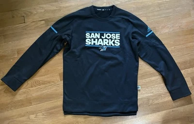 Sudadera Adidas San José Tiburones Cuello Redondo Hombre Mediana Foto 1 de 3