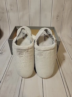 Zapatilla Vionic Aleah Vapor Terry Gris con tira trasera para mujer talla 6 Foto 1 de 4