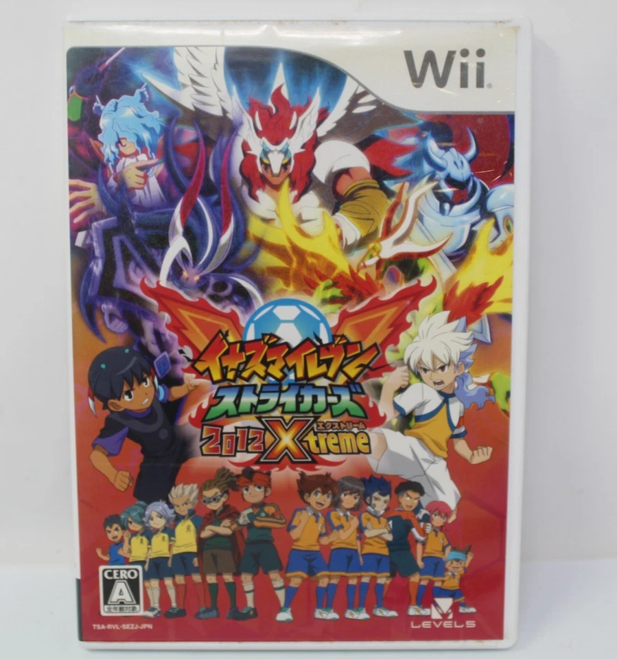 Inazuma Eleven Strikers 2012 Xtreme Nintendo Wii Japan Video Game Complete CIB - Image 1 of 3
