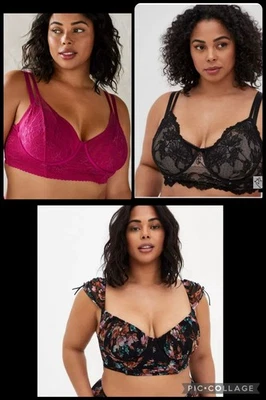 Paquete Bralette Torrid Talla 2 Foto 1 de 4