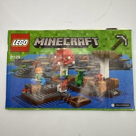 LEGO Minecraft 21129 The Mushroom Island INSTRUCTIONS ONLY