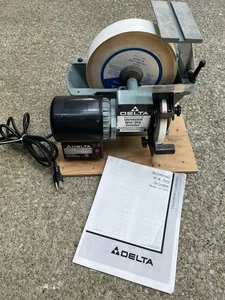 🇺🇸DELTA Modello 23-700 Smerigliatrice da banco universale a secco umido manuale🇺🇸 - Foto 1 di 14