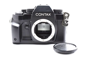 [Near Mint] CONTAX RX 35mm SLR Film Camera Body Black w/ body cap - Picture 1 of 19