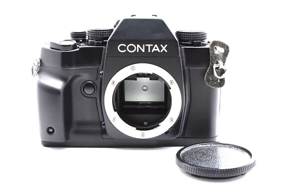 [Near Mint] CONTAX RX 35mm SLR Film Camera Body Black w/ body cap - Image 1 of 4