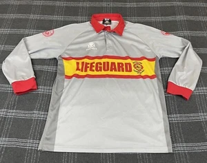 Official Licensed Lifeguard Long Sleeve Shirt Destin Florida Mens Sz Large - Picture 1 of 17