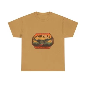 Asheville Adventure Tee Explore the Great Outdoors Shirt Gift Nature Dog Lovers - Picture 1 of 25