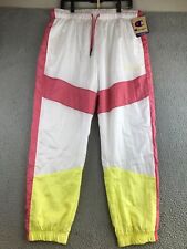 NWT Champion Woven Track Pants Men's XL Colorblock Elastic Waist Nylon Retro
