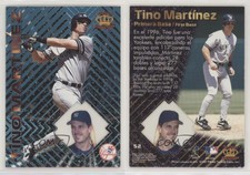1997 Pacific Crown Collection Prism Light Blue Tino Martinez #52