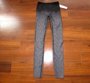 KIRA GRACE ~ New! NWT XS ~ $128.00 Herringbone Ombre Compression Tights Pants 39 - Picture 1 of 7