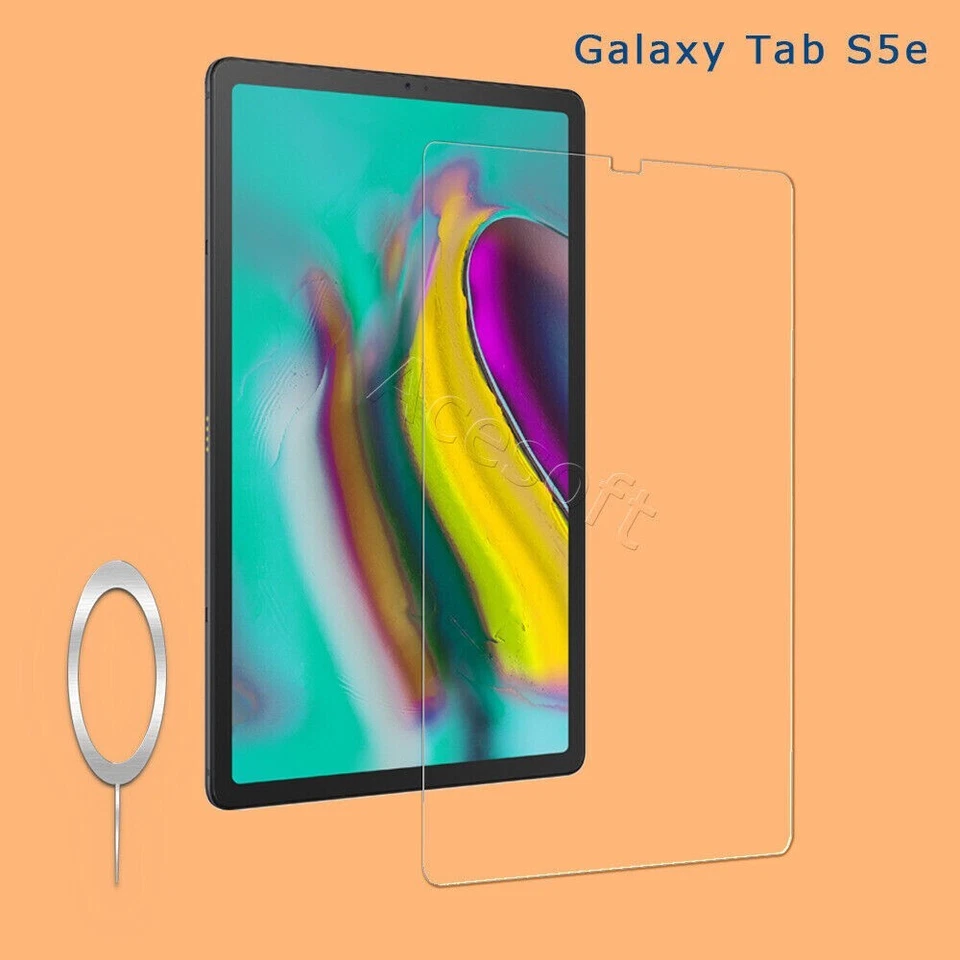 9H+ HD Tempered Glass Screen Protector for Samsung Galaxy Tab S5e 10.5" SM-T727V - Image 1 of 1