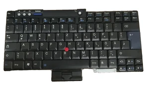 Teclado IBM Lenovo Thinkpad T400 T500 T60 T61 original alemán QWERTZ MW90-GR - Imagen 1 de 2