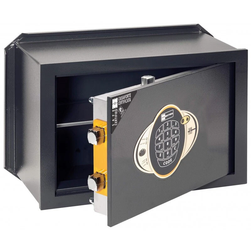 Cassaforte a Muro Mottura Personal Combinazione Elettronica Digitale 113220 - Immagine 1 di 1