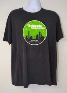 PAX East 2019 Bethesda Game Days T-Shirt Size XL Video Game VTG NEW - Picture 1 of 7
