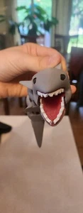 3D Printed Articulated Shark Fidget Toy Multicolor - Picture 1 of 4