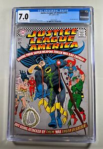 (CGC 7.0) Justice League of America #53  5/67