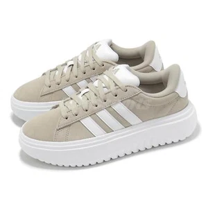 adidas Grand Court Platform Wonder Beige Cloud White Women Casual Shoes IH2408 - Imagen 1 de 8