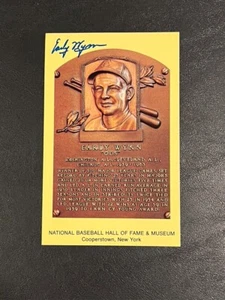 Early Wynn Hand Signed Baseball Hall Of Fame Postcard - Picture 1 of 2