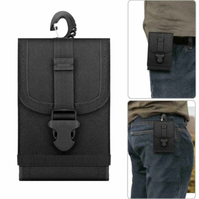 Tactical Molle Cell Phone Case with Belt Clip Loop Holster Pouch Carry Cover
