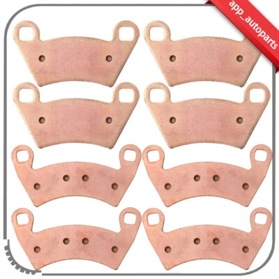 Front Rear Sintered Brake Pads For 2008-2009 Polaris 700 Ranger 4x4 6x4 EFI XP - Image 1 of 4