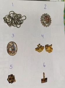 Vintage Costume Jewelry Lot of 4 - Picture 1 of 24
