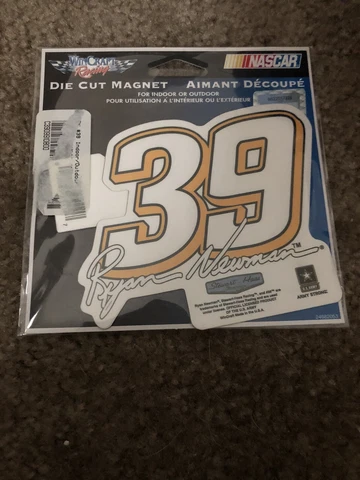 RYAN NEWMAN #39 NASCAR DIE CUT MAGNET Wincraft Racing Cover