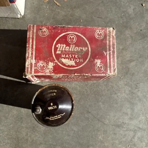 MALLORY 6 volts MASTER Vintage IGNITION COIL Sprint Car Gasser HOT RAT ROD NOS - Picture 1 of 13