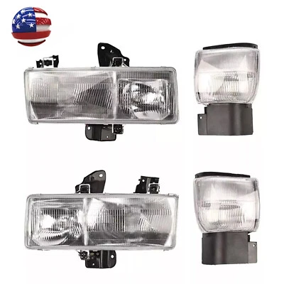 2 PIEZAS Faro izquierdo derecho y lámpara de esquina con soporte para Nissan UD 1800-3300 Nuevo Foto 1 de 4