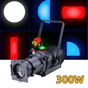 26° 300W Ellipsoidal LED Profile Spot Light RGBW4IN1 Profile Theater Stage Light - Picture 1 of 10