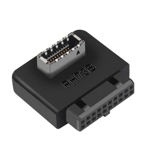 USB 3.2 Gen 1 to USB 3.2 Gen 2 Header Adapter Type-E Key-A to 20 Pin - Picture 1 of 4