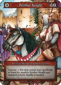 Sorcery Brother Knight Elite Non-Foil Arthurian Legends - Bild 1 von 1