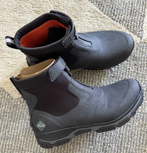 Herren MUCK BOOTS APEX MID ZIP STIEFELETTE SCHWARZ Gr. 13 Neu ohne Karton - Bild 1 von 5