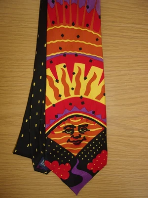 Corbata The Beatles Good Day Sunshine Apple Corps 100 % seda vintage 1991 EE. UU. ~NUEVA~ Foto 1 de 2