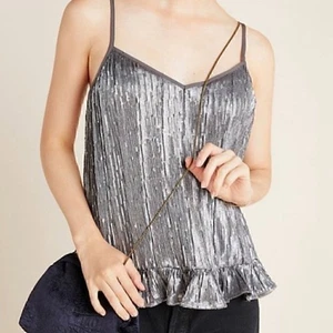 Anthropologie | Cami de lentejuelas Amelie nueva con etiquetas - Imagen 1 de 8