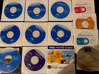 Microsoft Dell Installation CD Lot Incl XP Professional Reinstall CD *RARE* - Image 1 of 4