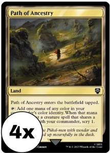 MTG - Playset Sentiero degli Ancesti (x4) - Comandante del Signore degli Anelli - Foto 1 di 1