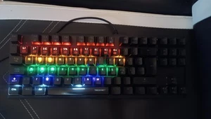 Tastiera Meccanica Gaming Keyboard RGB Tecknet switch Cherry MX Blue - Photo 1/5